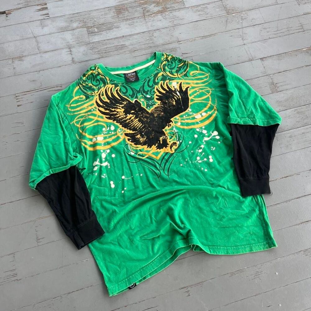 Mecca Apparel Streetwear Y2K AOP Longsleeve Shirt